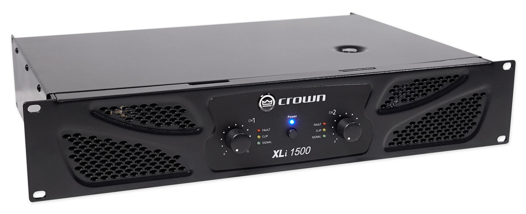 Crown Pro XLi1500 900w 2 Channel DJ/PA Power Amplifier Professional Amp+RockShip
