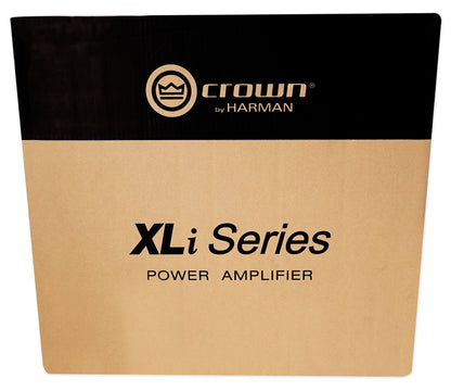 Crown Pro XLi1500 900w 2 Channel DJ/PA Power Amplifier Professional Amp+RockShip