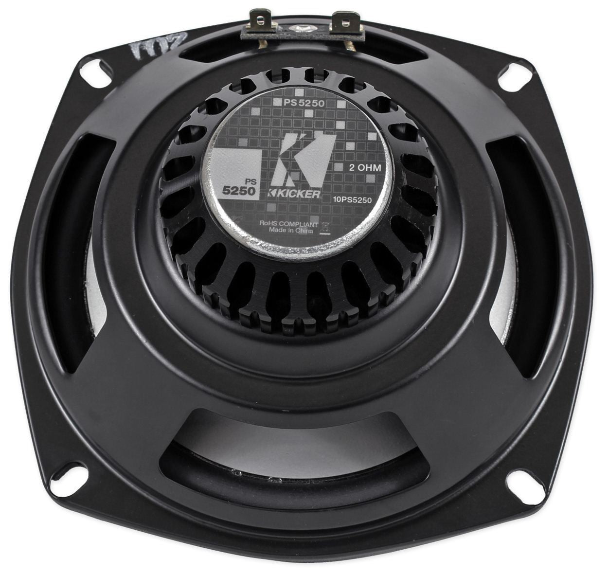 Kicker 10PS5250 5.25” Harley Davidson Motorcycle Speakers+Free Bluetooth Speaker