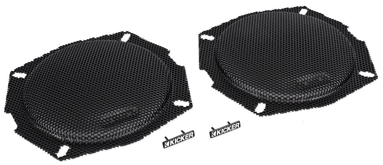 Kicker 10PS5250 5.25” Harley Davidson Motorcycle Speakers+Free Bluetooth Speaker