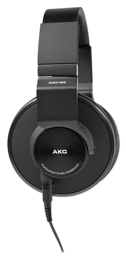 AKG K553 MK2 MKII Closed Back Studio Monitoring Headphones + RockShip Speaker