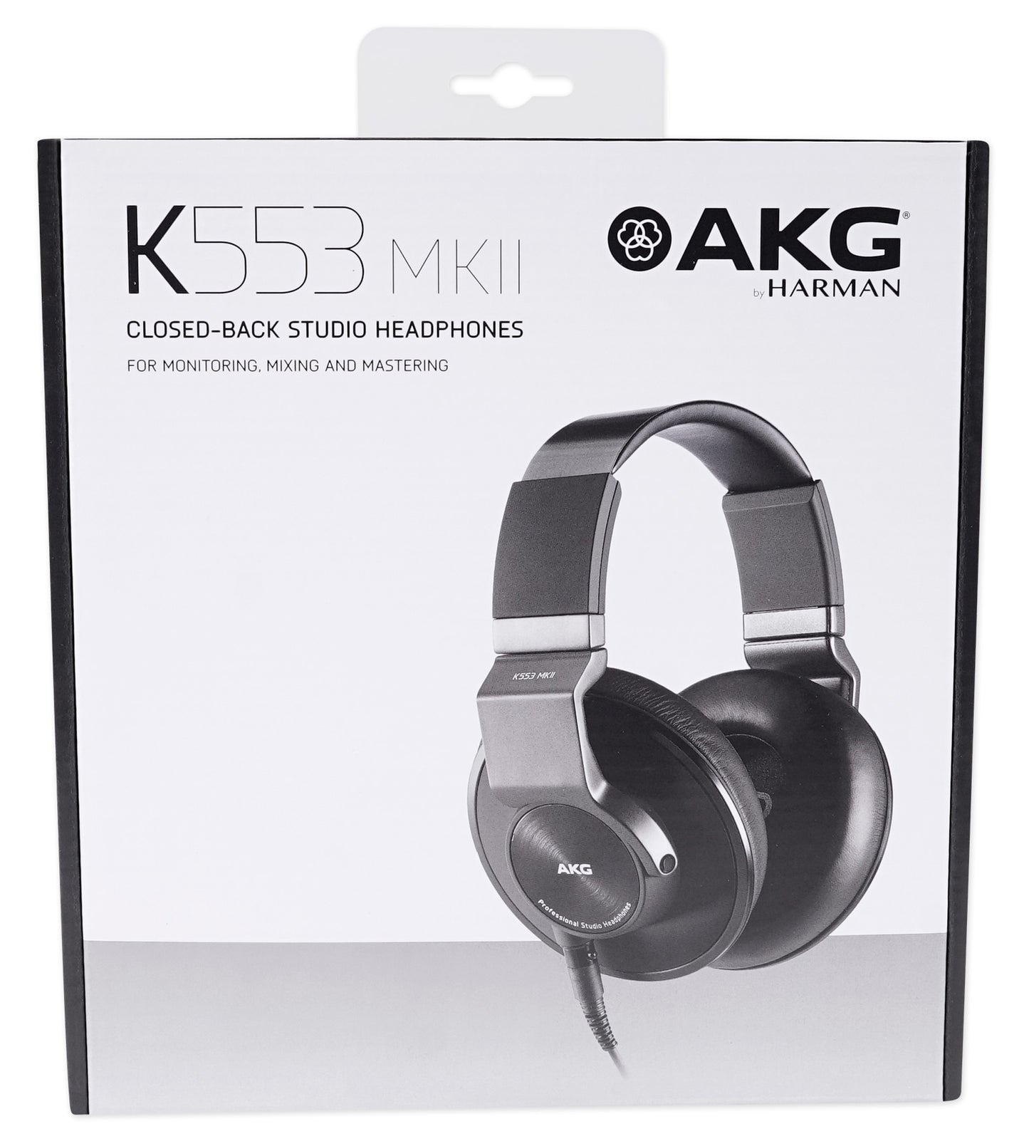 AKG K553 MK2 MKII Closed Back Studio Monitoring Headphones + RockShip Speaker