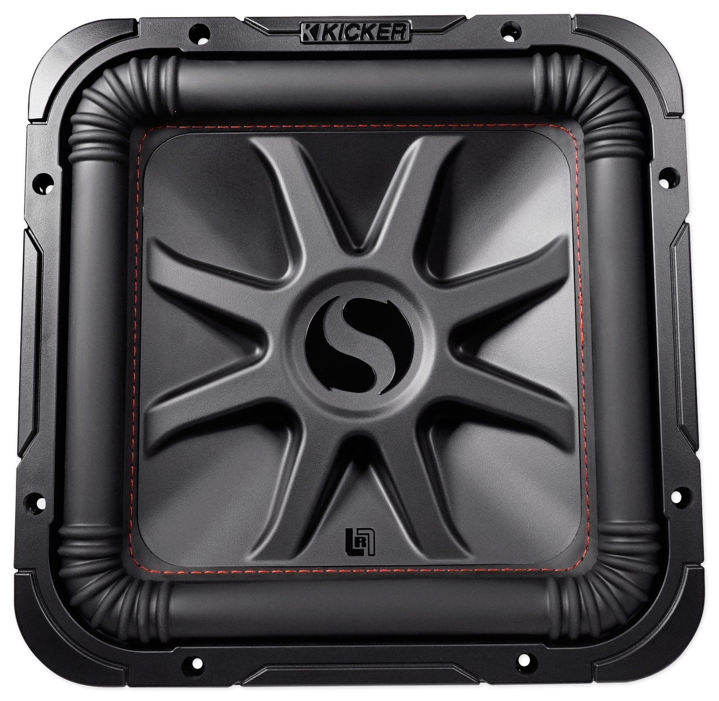 2) KICKER 45L7R122 12" 1200w L7R Solo-Baric Subwoofers+Vented Sub Box+Amp+Wires
