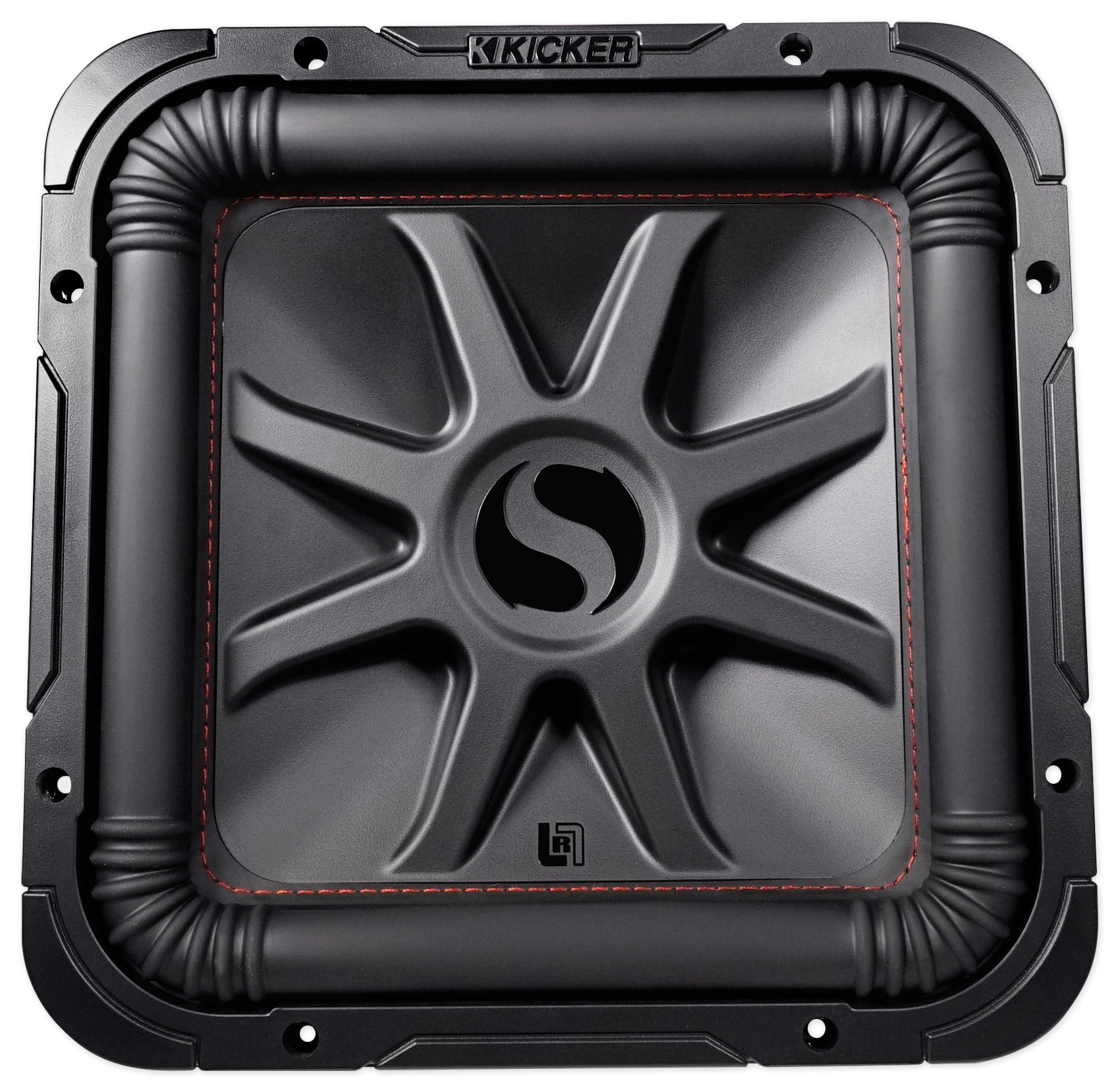 2) KICKER 45L7R122 12" 1200w L7R Solo-Baric Subwoofers+Vented Sub Box+Amp+Wires