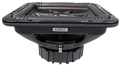 2) KICKER 45L7R122 12" 1200w L7R Solo-Baric Subwoofers+Vented Sub Box+Amp+Wires