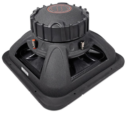 2) KICKER 45L7R122 12" 1200w L7R Solo-Baric Subwoofers+Vented Sub Box+Amp+Wires