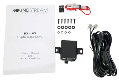 SOUNDSTREAM BX-10X Car Digital Bass Booster Sound Processor+Remote+RCA Cable