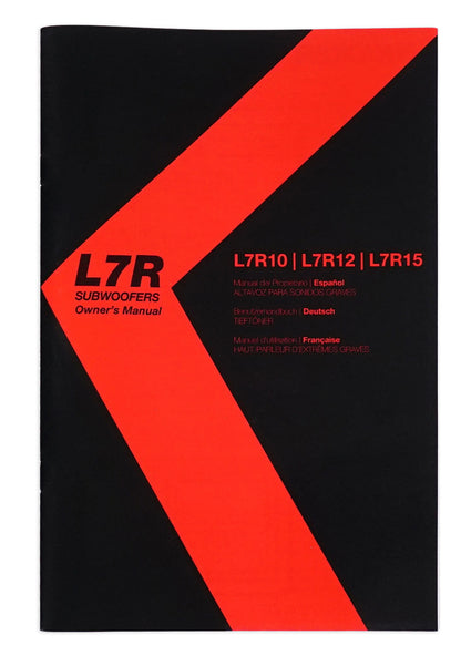 KICKER 45L7R152 15" 1800 Watt L7R Car Subwoofer+Vented Box+Mono Amplifier+Wires