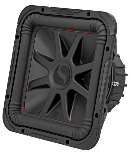 KICKER 45L7R104 10" 1000w L7R Car Subwoofer, Solo-Baric Sub+Vented Enclosure Box