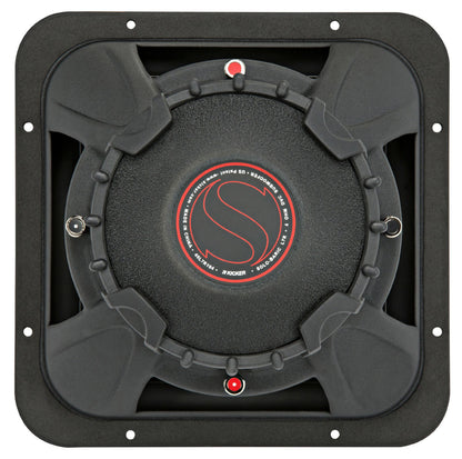 KICKER 45L7R104 10" 1000w L7R Car Subwoofer, Solo-Baric Sub+Vented Enclosure Box