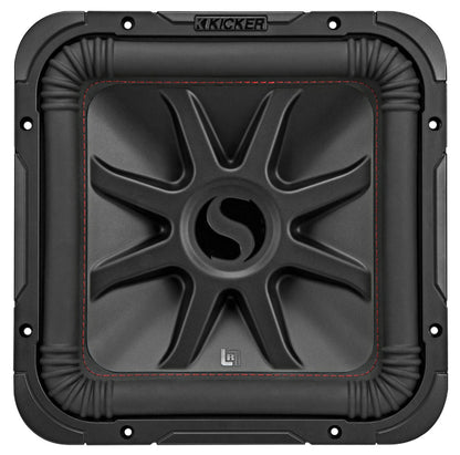 KICKER 45L7R124 12" 1200w L7R Subwoofer Solo-Baric L7R124+Vented Enclosure Box
