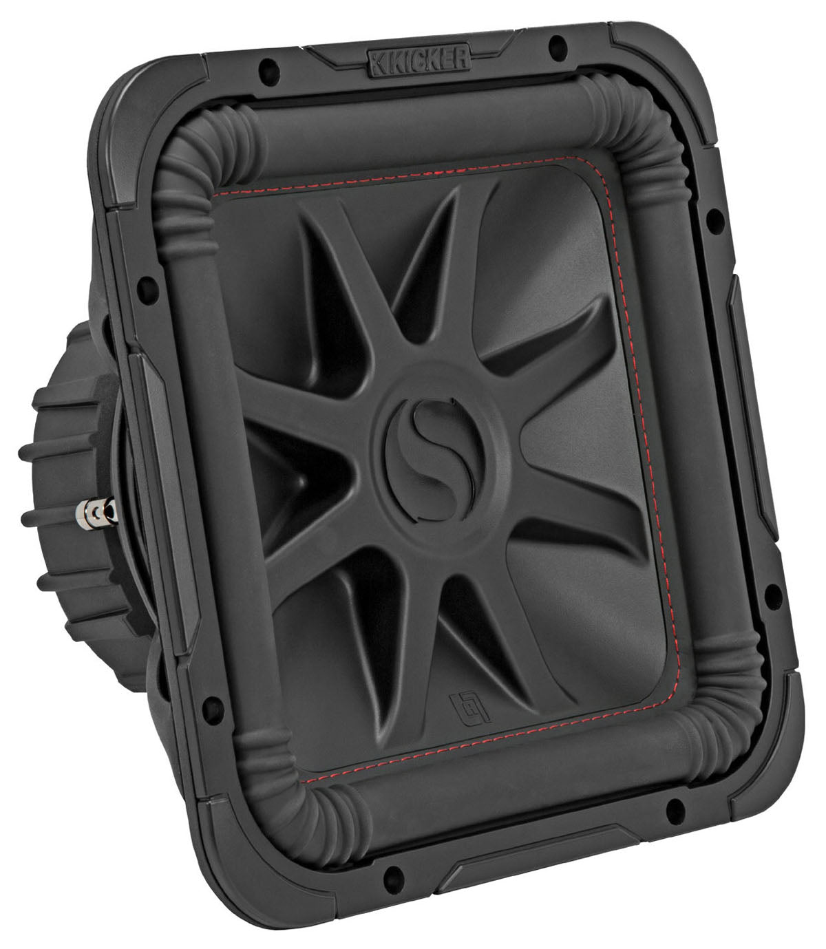 KICKER 45L7R124 12" 1200w L7R Subwoofer Solo-Baric L7R124+Vented Enclosure Box