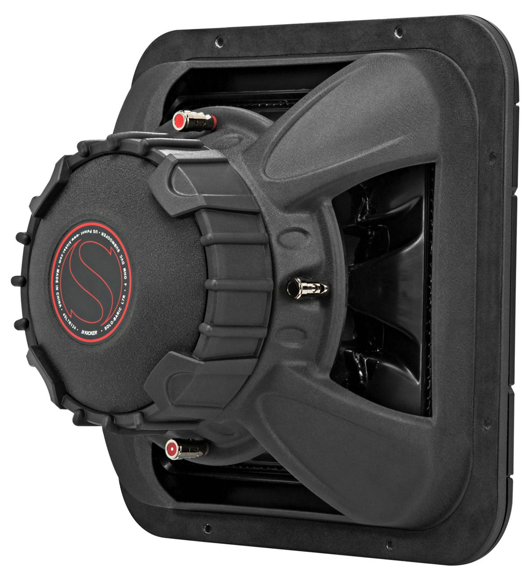 KICKER 45L7R124 12" 1200w L7R Subwoofer Solo-Baric L7R124+Vented Enclosure Box
