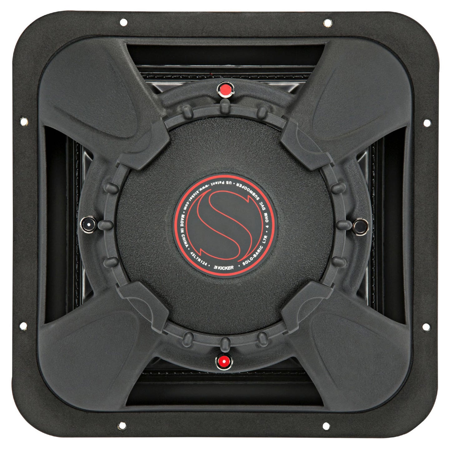 KICKER 45L7R124 12" 1200w L7R Subwoofer Solo-Baric L7R124+Vented Enclosure Box