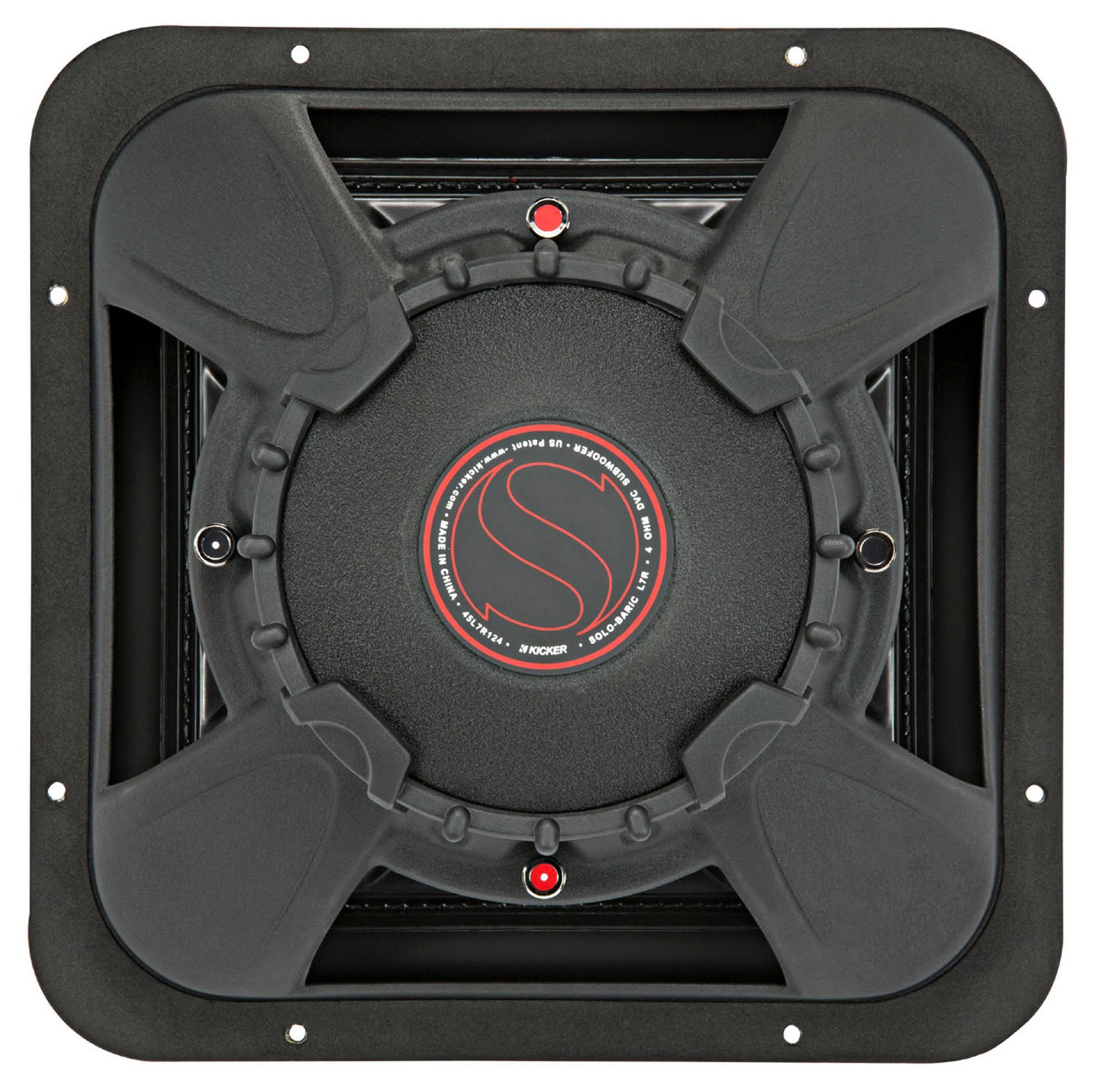 KICKER 45L7R124 12" 1200w L7R Subwoofer Solo-Baric L7R124+Vented Enclosure Box