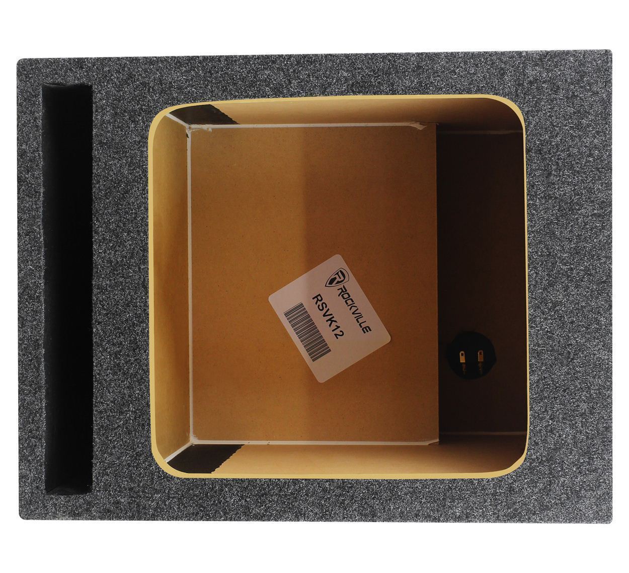 KICKER 45L7R124 12" 1200w L7R Subwoofer Solo-Baric L7R124+Vented Enclosure Box