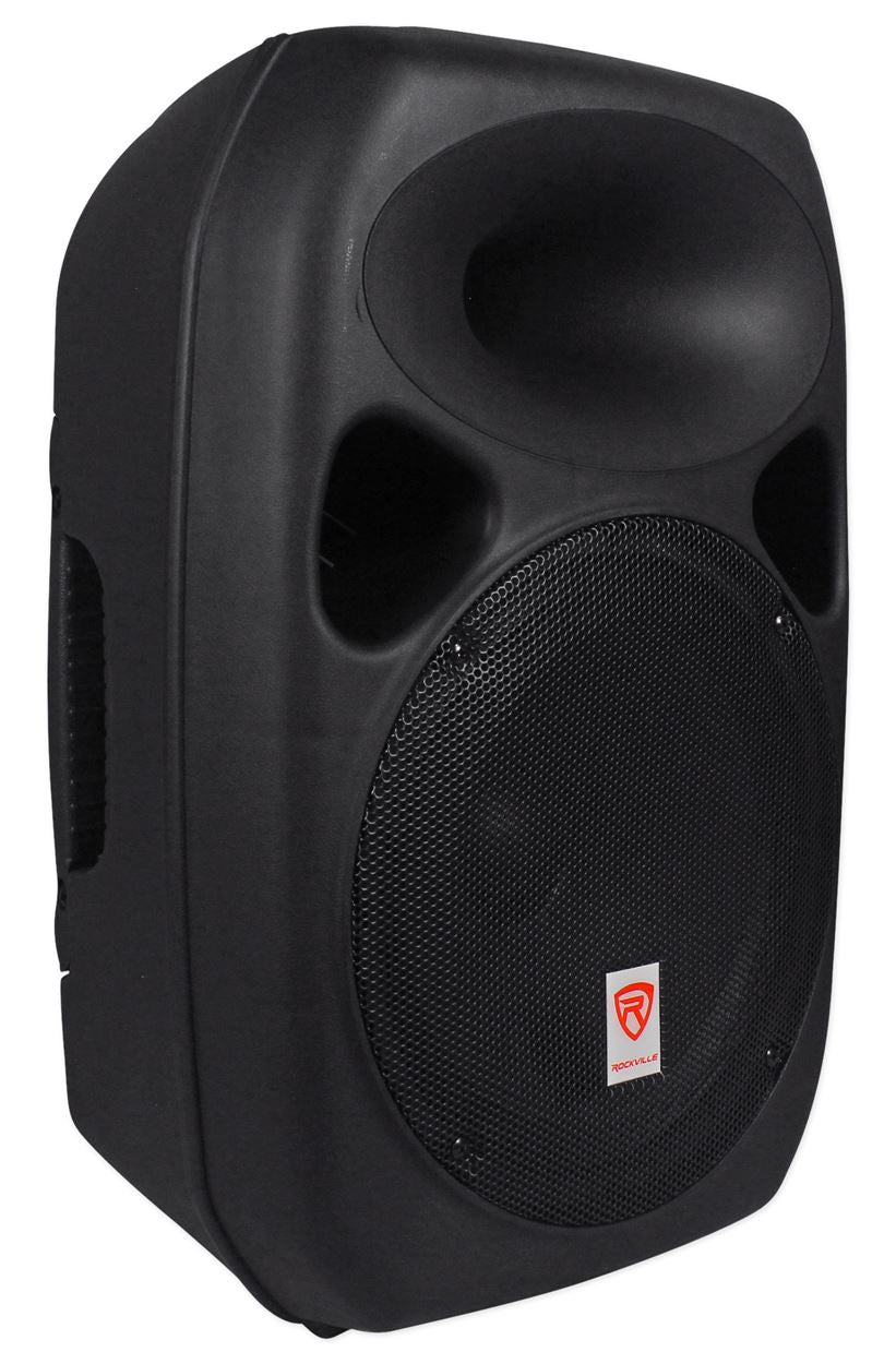 Rockville 12" Passive 800W DJ PA Speaker ABS Lightweight Cabinet 8 Ohm