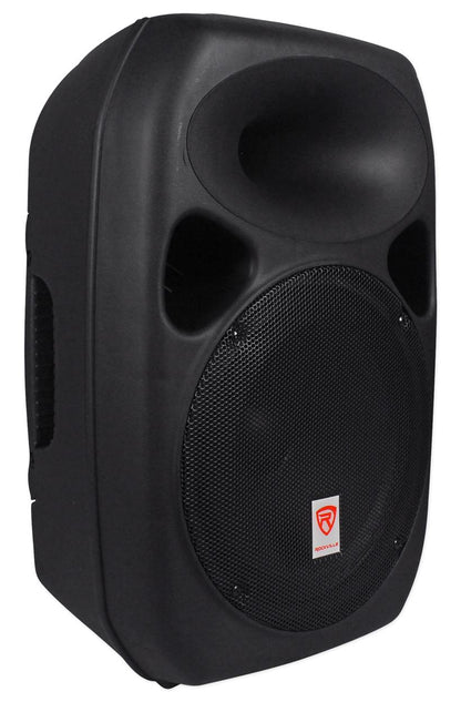 Rockville 12" Passive 800W DJ PA Speaker ABS Lightweight Cabinet 8 Ohm
