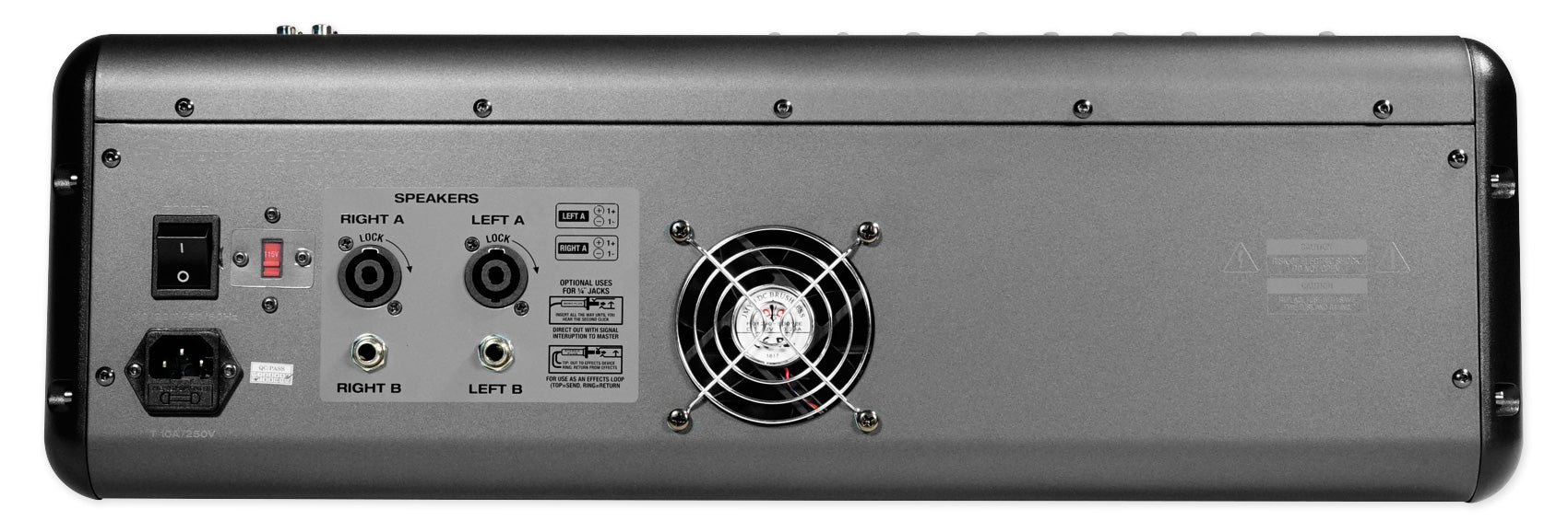 RSG15 15" Speakers 2-Pack + RPM1470 Powered Mixer Bundle