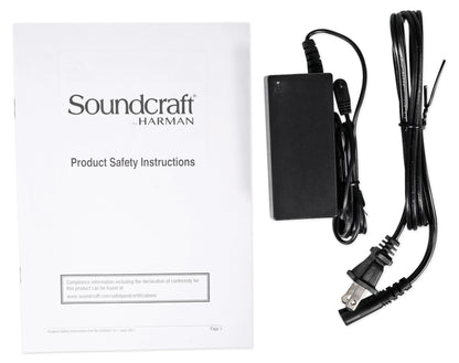 Podcast Podcasting Recording Soundcraft Mixer+Headphones+Mic+Stand