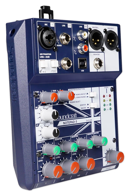 Gaming Twitch Stream Bundle w/ Soundcraft Mixer+Headphones+Mic+Stand