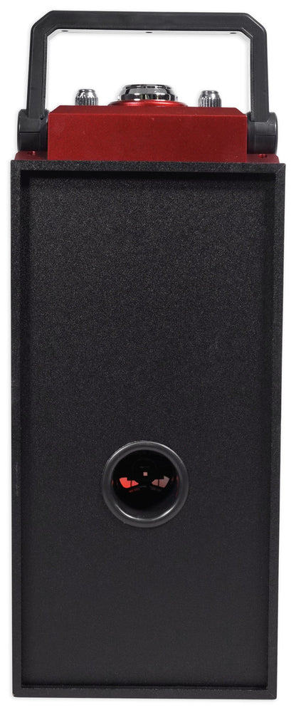 NYC Acoustics X-Tower Dual 4" Bluetooth Speaker w/ Sound Activated LED's+Remote