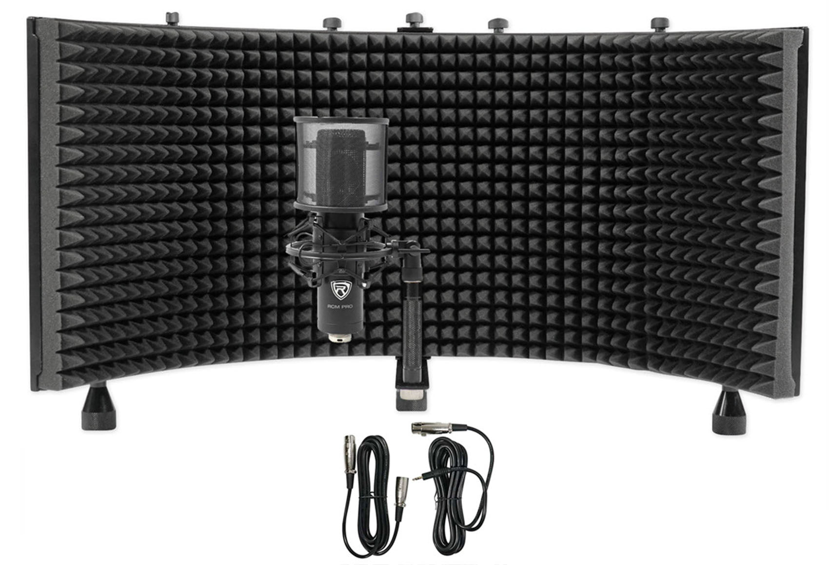 RCM PRO Mic + RockShield 3 Isolation Shield Bundle