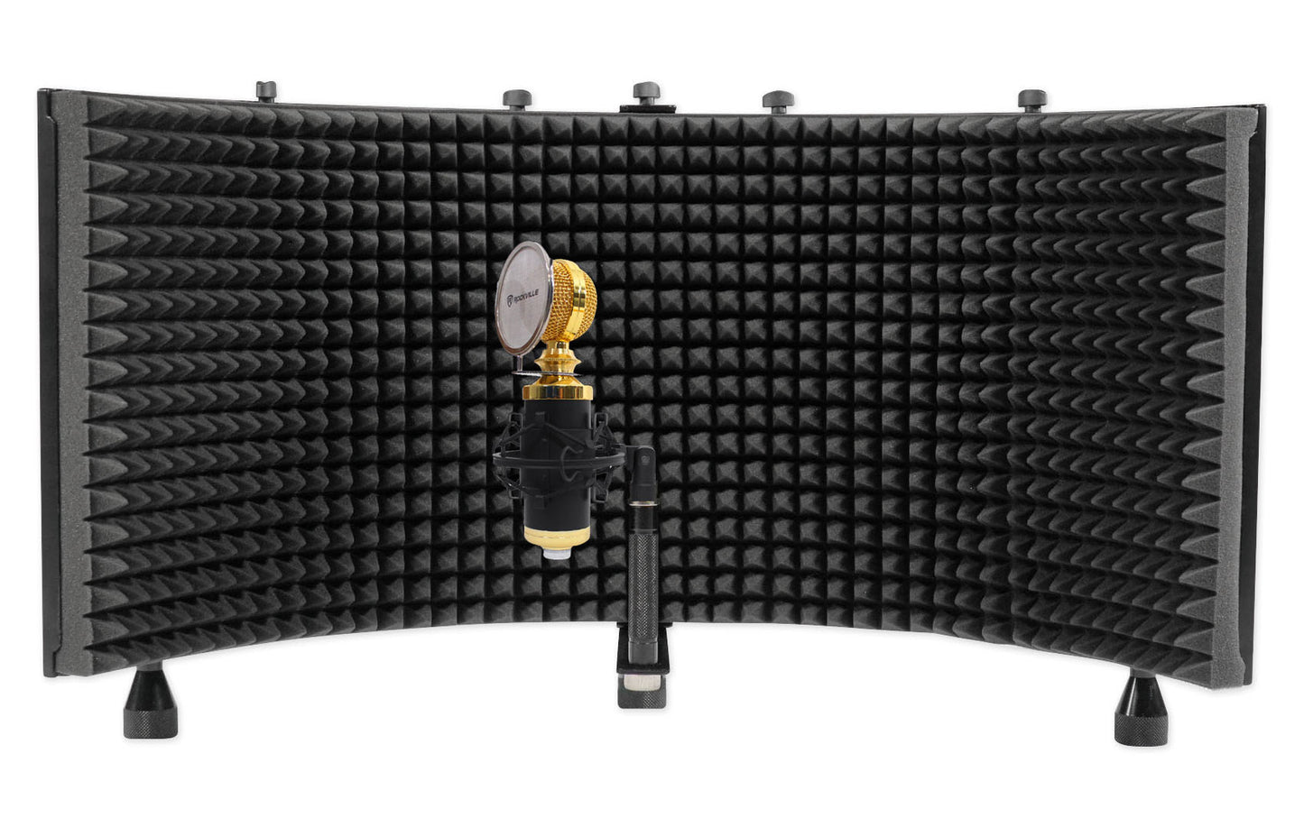 RCM02 Condenser Microphone + RockShield 3 Isolation Shield Bundle