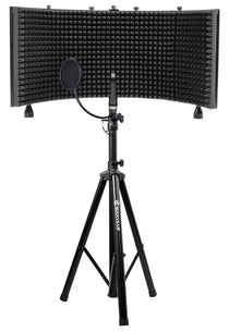 RockShield 3 + Tripod Stand + Samson PS04 Pop Filter Bundle