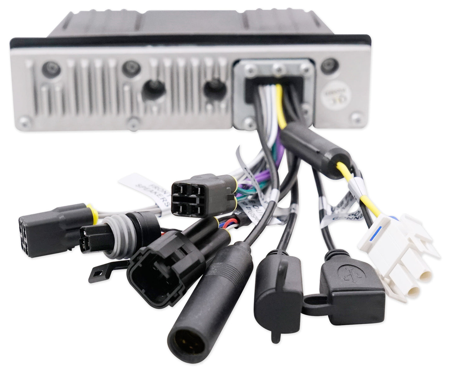 Can-Am Maverick X3 Digital Media Bluetooth Receiver+Kit+(2) 8" Tower Speakers