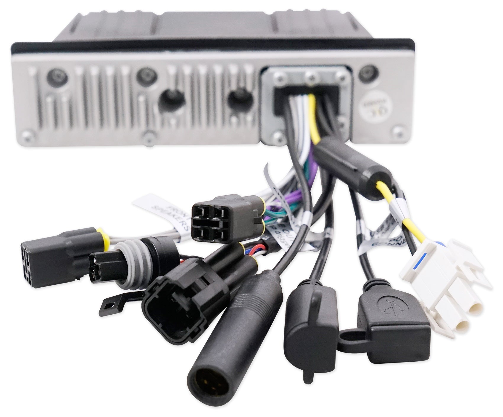 Can-Am Maverick X3 Digital Media Bluetooth Receiver+Kit+(2) 8" Tower Speakers