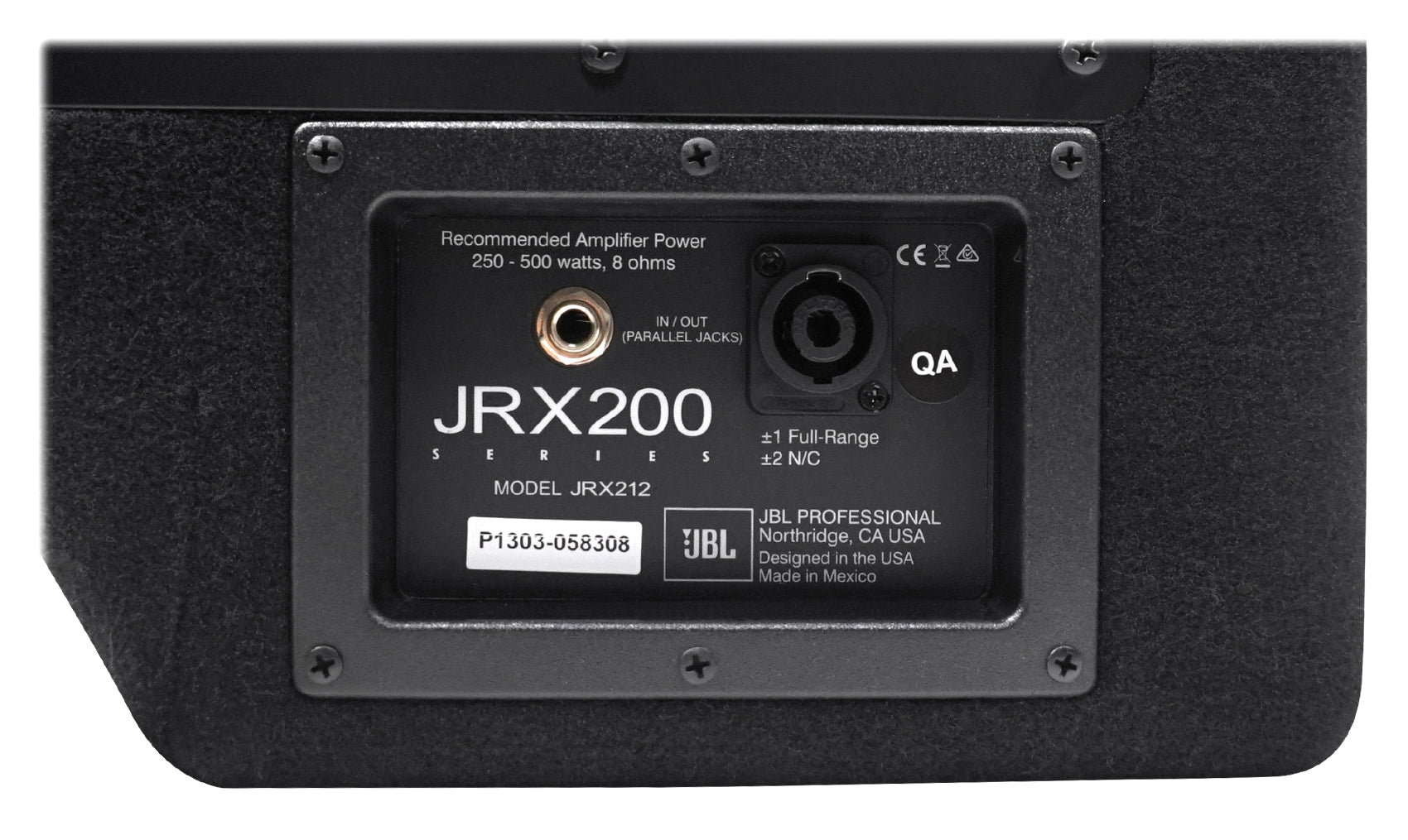 JBL JRX212 1,000 Watt 12" 2-Way DJ P/A Speaker+18" 1,400w Subwoofer Pro Sub