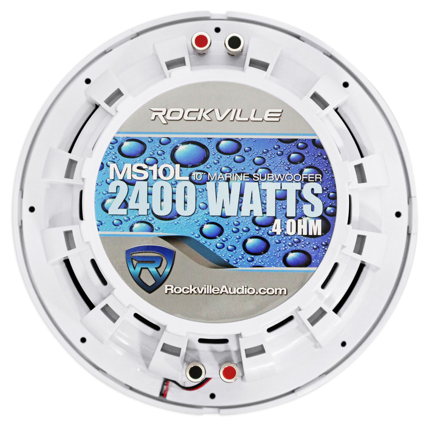 MS10LW White + dBM12 Marine Amplifier Bundle