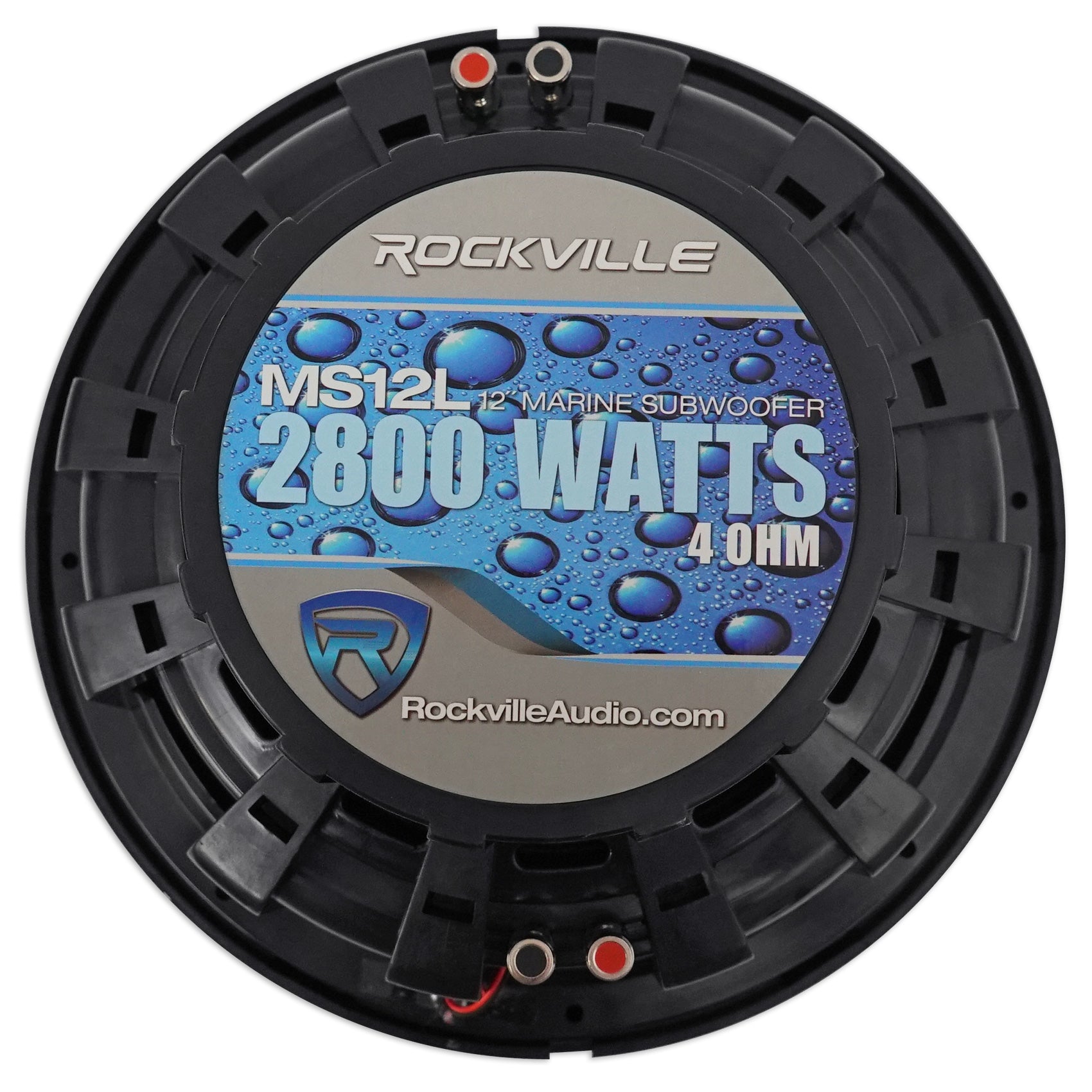 MS12LB Black + dBM12 Marine Amplifier Bundle