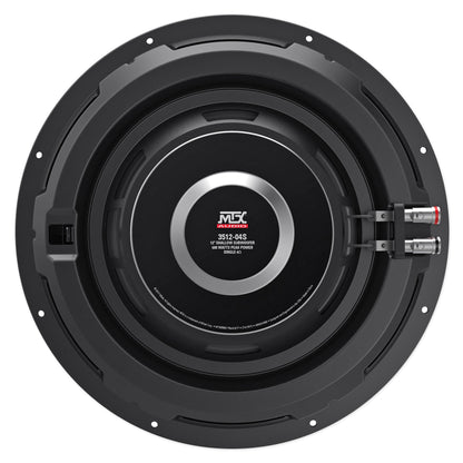 Sub Box+MTX 12" Subs For 2009-17 Ford F150 Super Crew+2017 F250/350 Super Duty