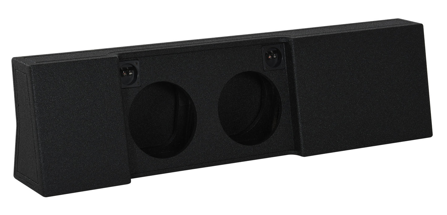 Sub Box+MTX 12" Subs For 2009-17 Ford F150 Super Crew+2017 F250/350 Super Duty