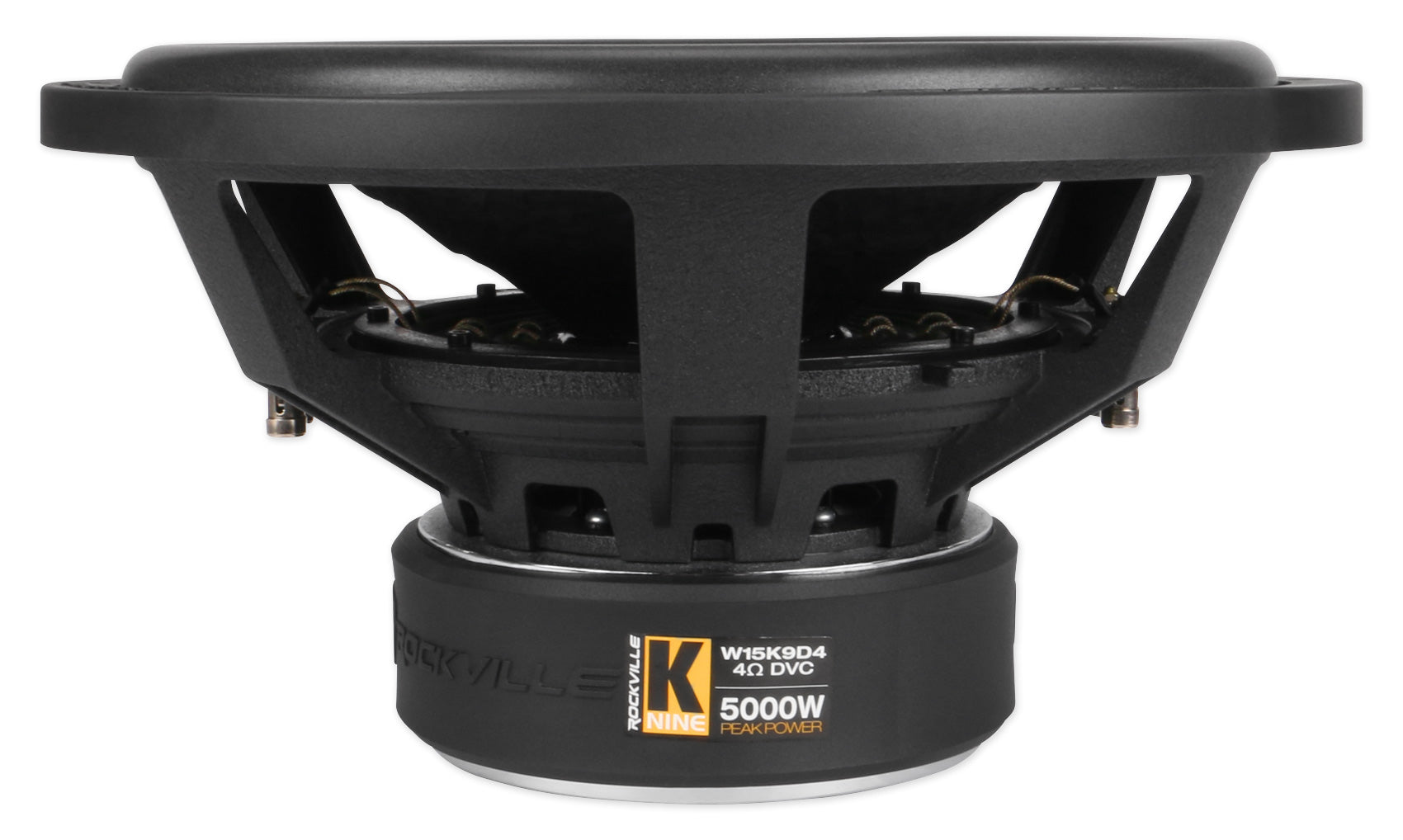 K9 Series 15" D4 Subwoofer 2-Pack + Dual 15" Vented Enclosure Bundle