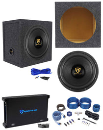 W12K9D4 12" Subwoofer + dB14 Amplifier Bundle