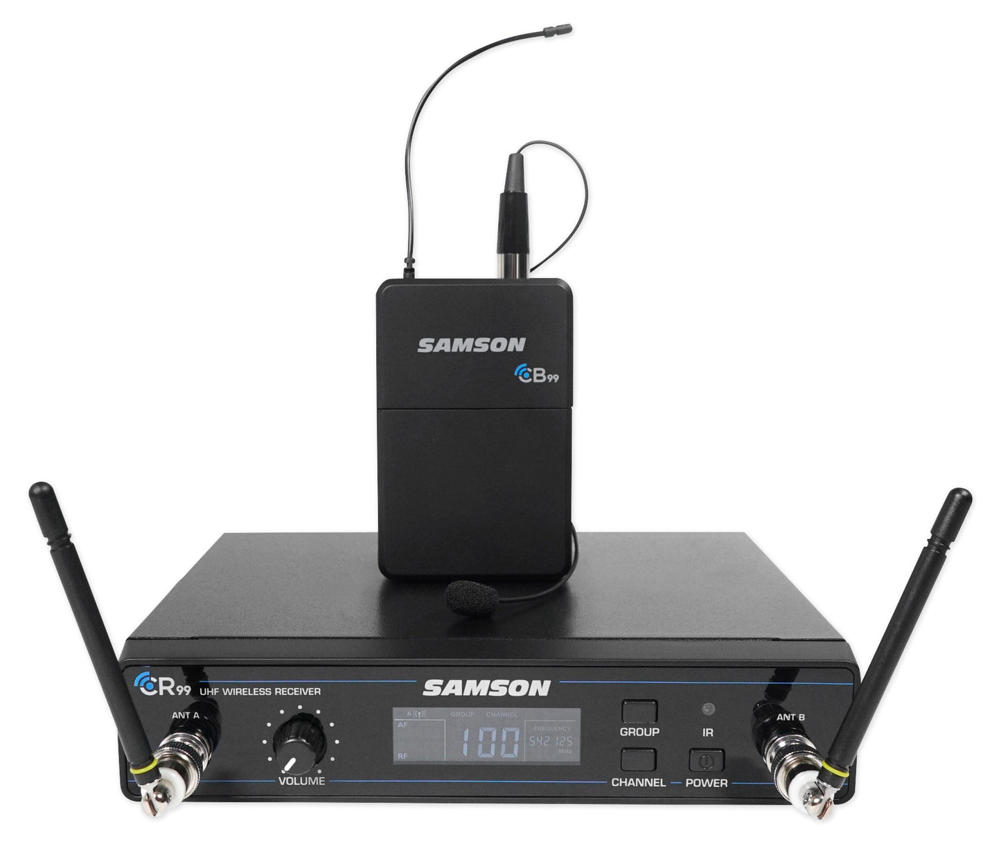 SAMSON Concert 99 Presentation Lavalier Microphone D-Band+Free Bluetooth Speaker