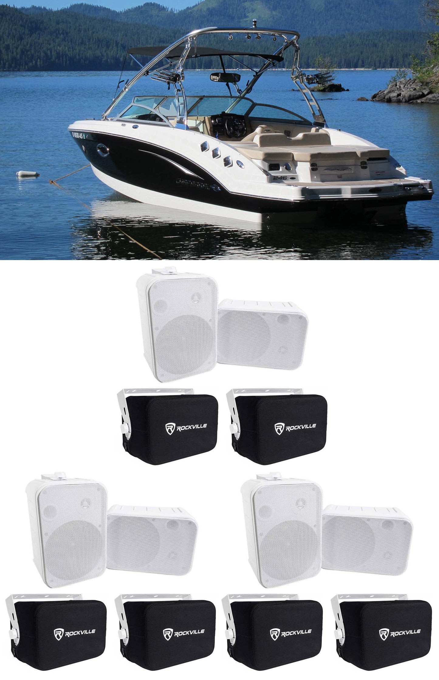 3-Pair HP65S+3-Pair RWBC65S BOAT
