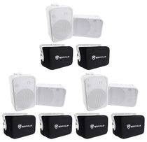 HP65S White 6-Pack + RWBC65S Speaker Covers Bundle