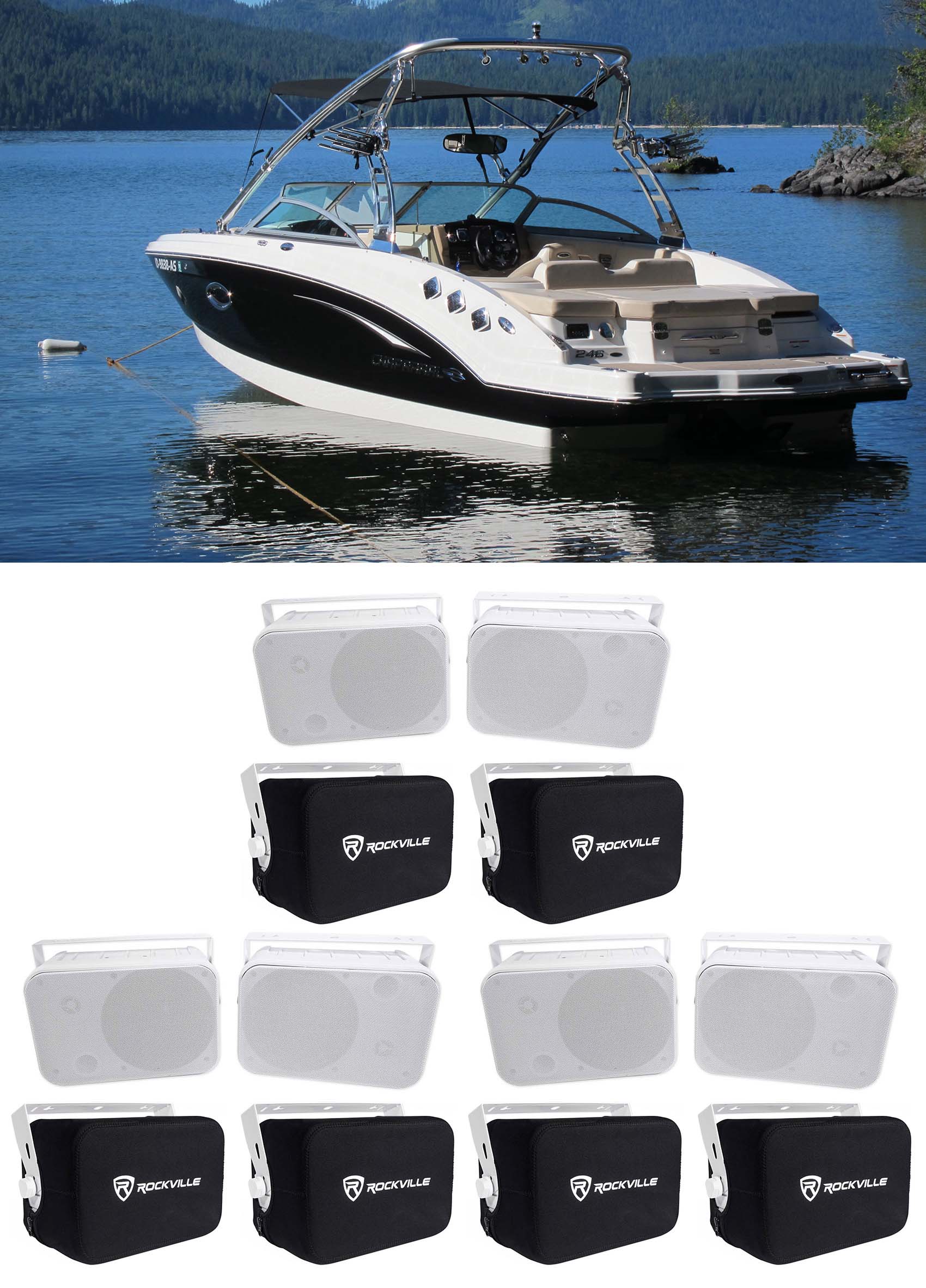 3-Pair HP65S-8+3-Pair RWBC65S BOAT