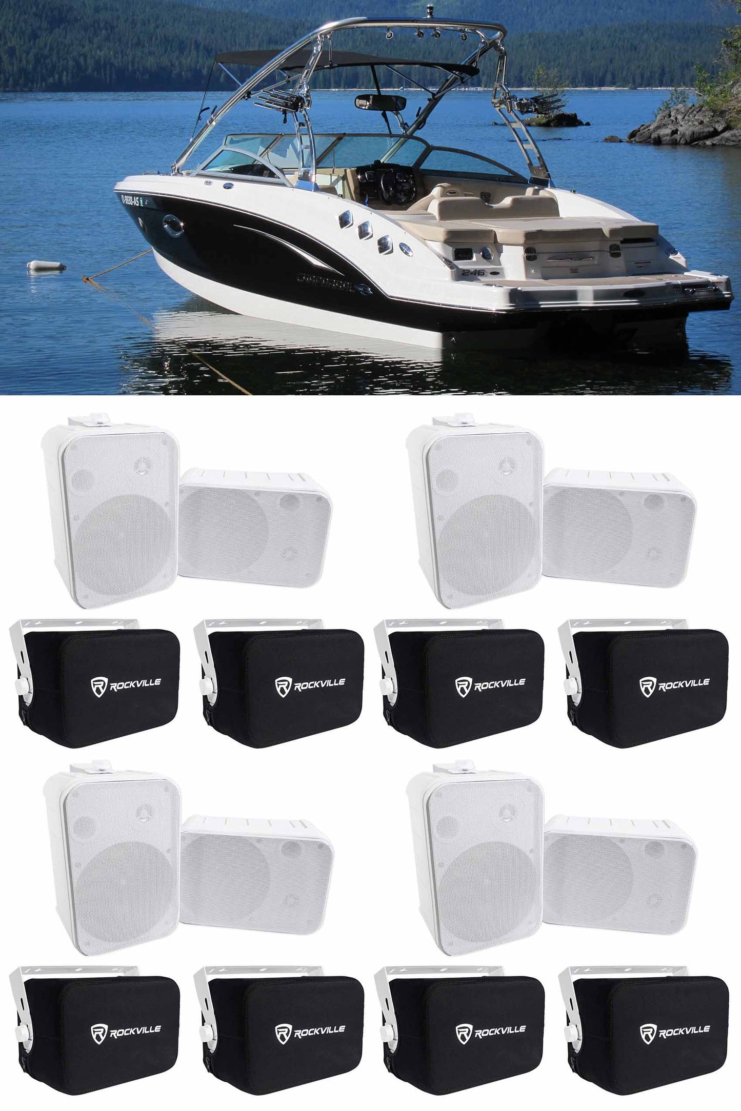 4-Pair HP65S+4-Pair RWBC65S BOAT
