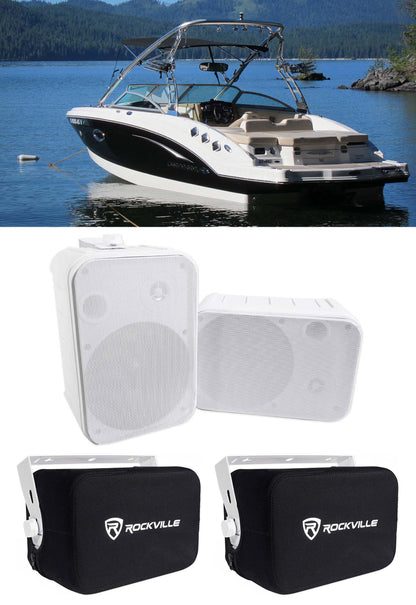 HP65S White 2-Pack + RWBC65S Speaker Covers Bundle