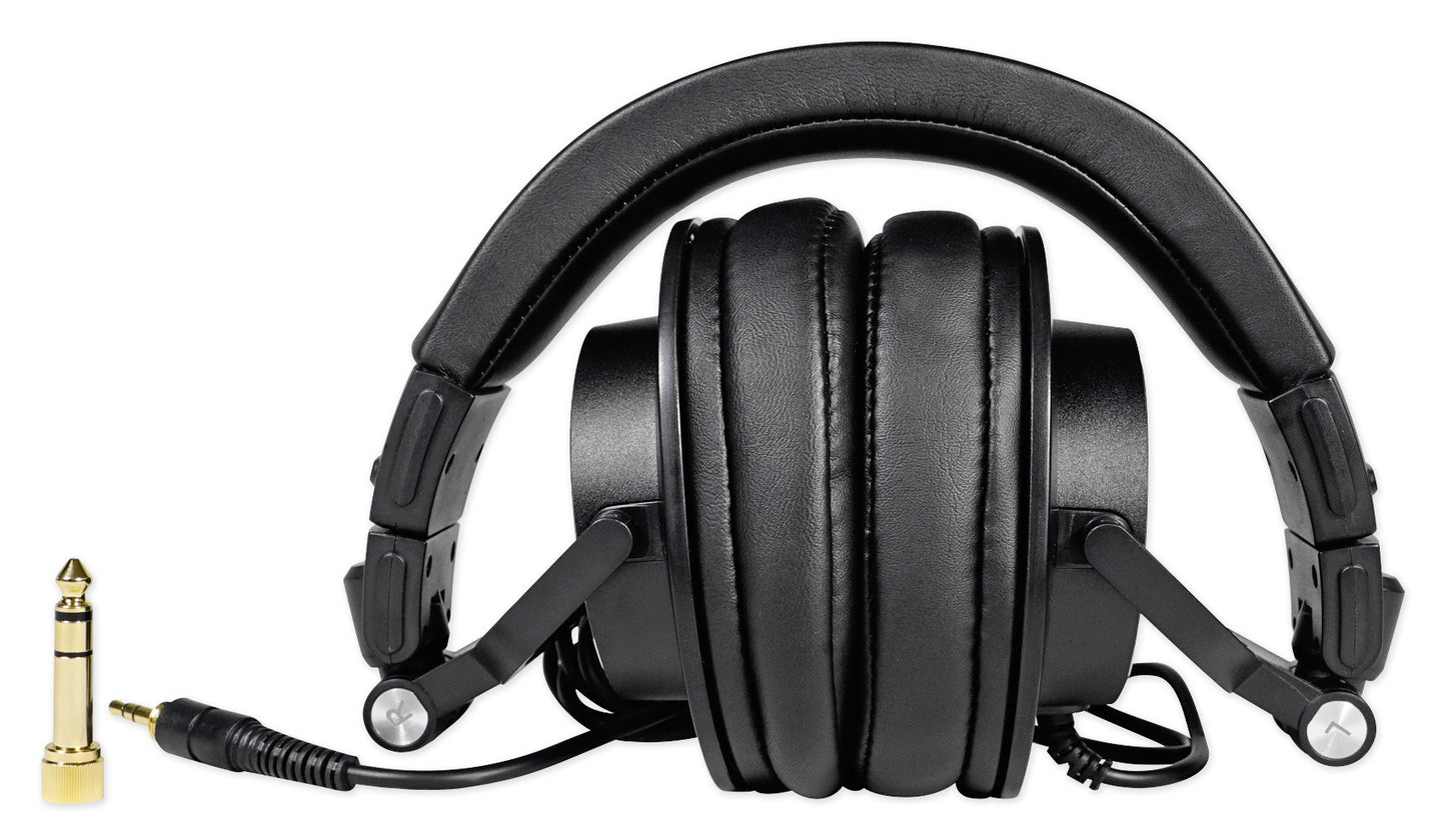 PRESONUS HP4 Headphone Amplifier+ (4) HD9 Studio Headphones + (4) Recording Mics