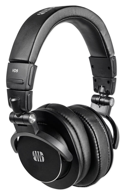 PRESONUS HP4 Headphone Amplifier+ (4) HD9 Studio Headphones + (4) Recording Mics