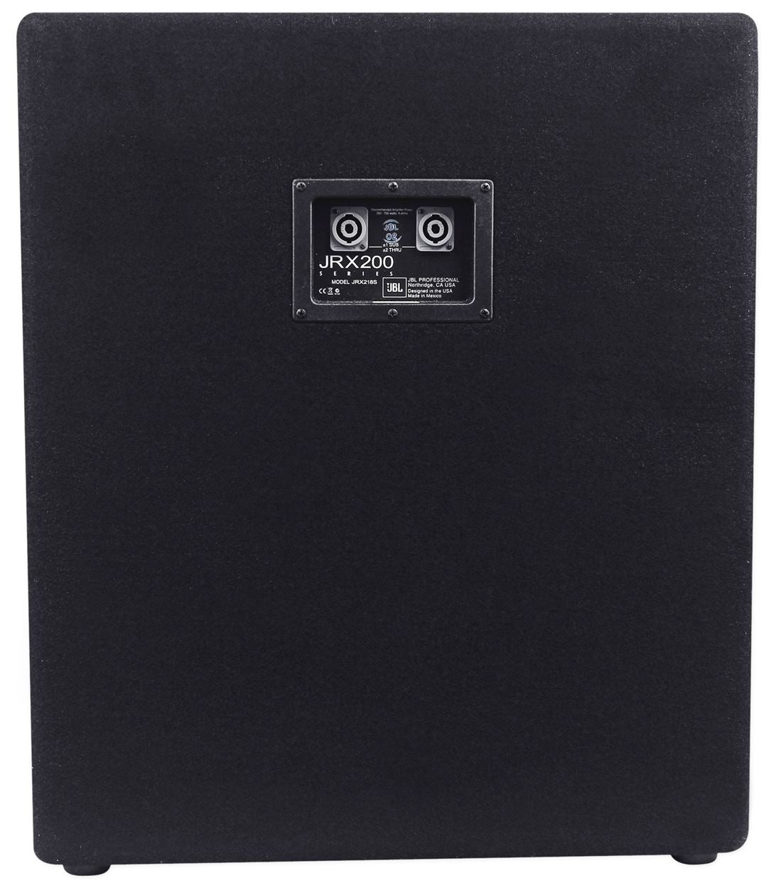 JBL Pro JRX218S 1400w 18" DJ PA Subwoofer Sub+2-Channel Power Amplifier+Cable