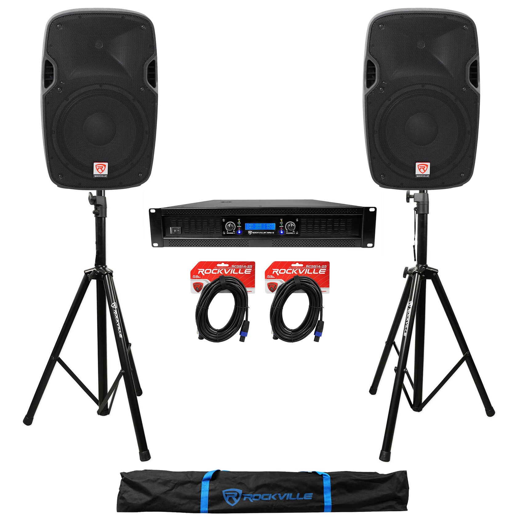 SPGN128 2-Pack + RPA12 Power Amp Bundle