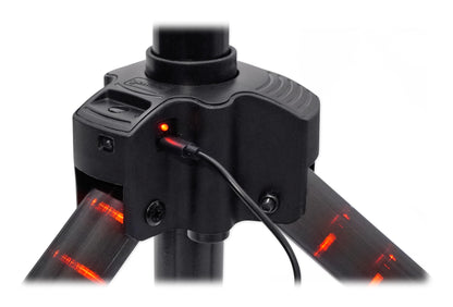 American DJ Tripod Lighting Light Bar Stand wLED's+Remote+4) Par Can Wash Lights
