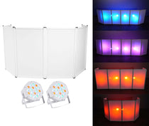 RFAAW White Facade 6-Panel + RockPAR50 White 2-Pack Bundle